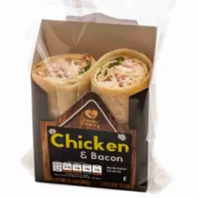 Tasty Bites Chicken & Bacon Wrap 185g